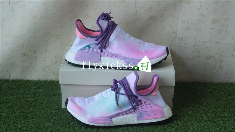 Best Qaulity Adidas Human Race NMD Pharrell Holi Festival Pink Glow